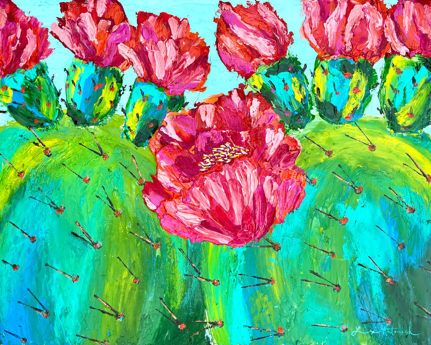 “Just Another Prickly Pear” Original Painting