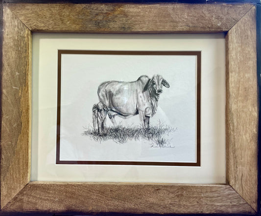 “470” Original Framed Drawing