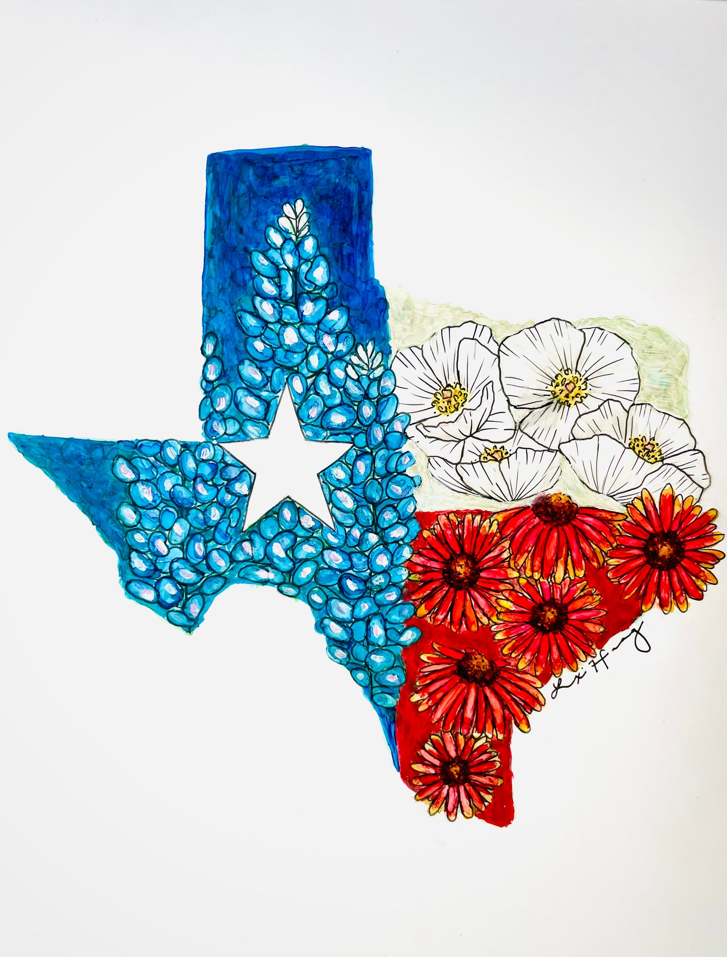 “Texas Wild” Original Painting